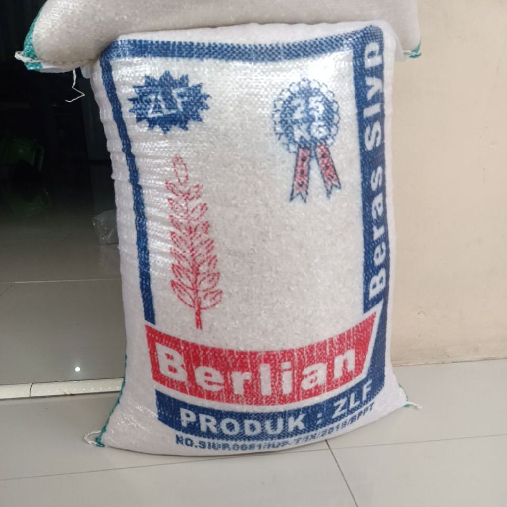 Beras Berlian 25kg pulen