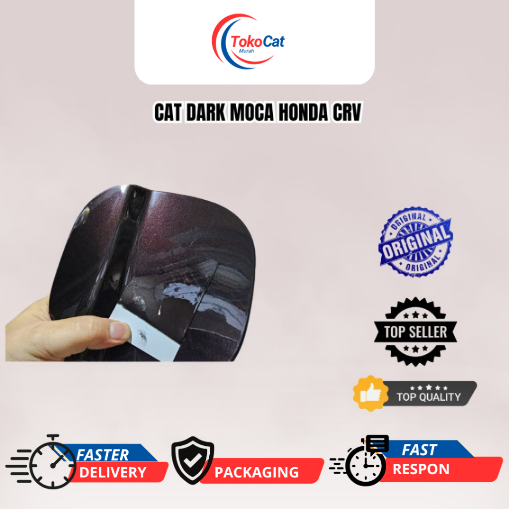Nippon Paint Cat Dark Moca Honda CRV 200ml/Cat DARK MOCA HONDA CRV Cat Mobil Cat PU Cat Nippon Paint