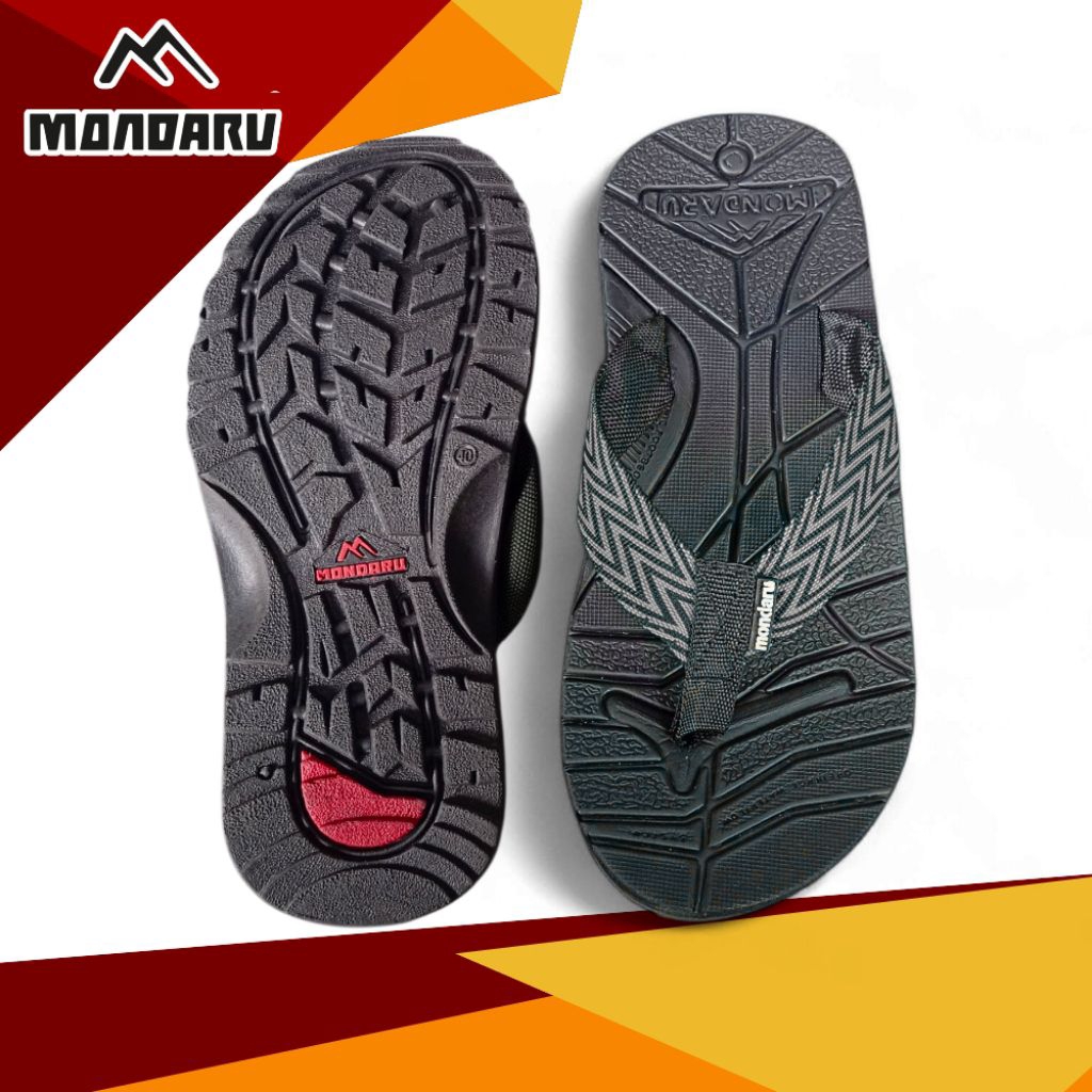 sandal gunung japit motif original mondaru sandals pria wanita terlaris anti slip , awet , lentur da