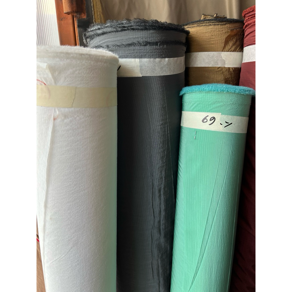 kain parasut ripstop kringkel | efek dauntales