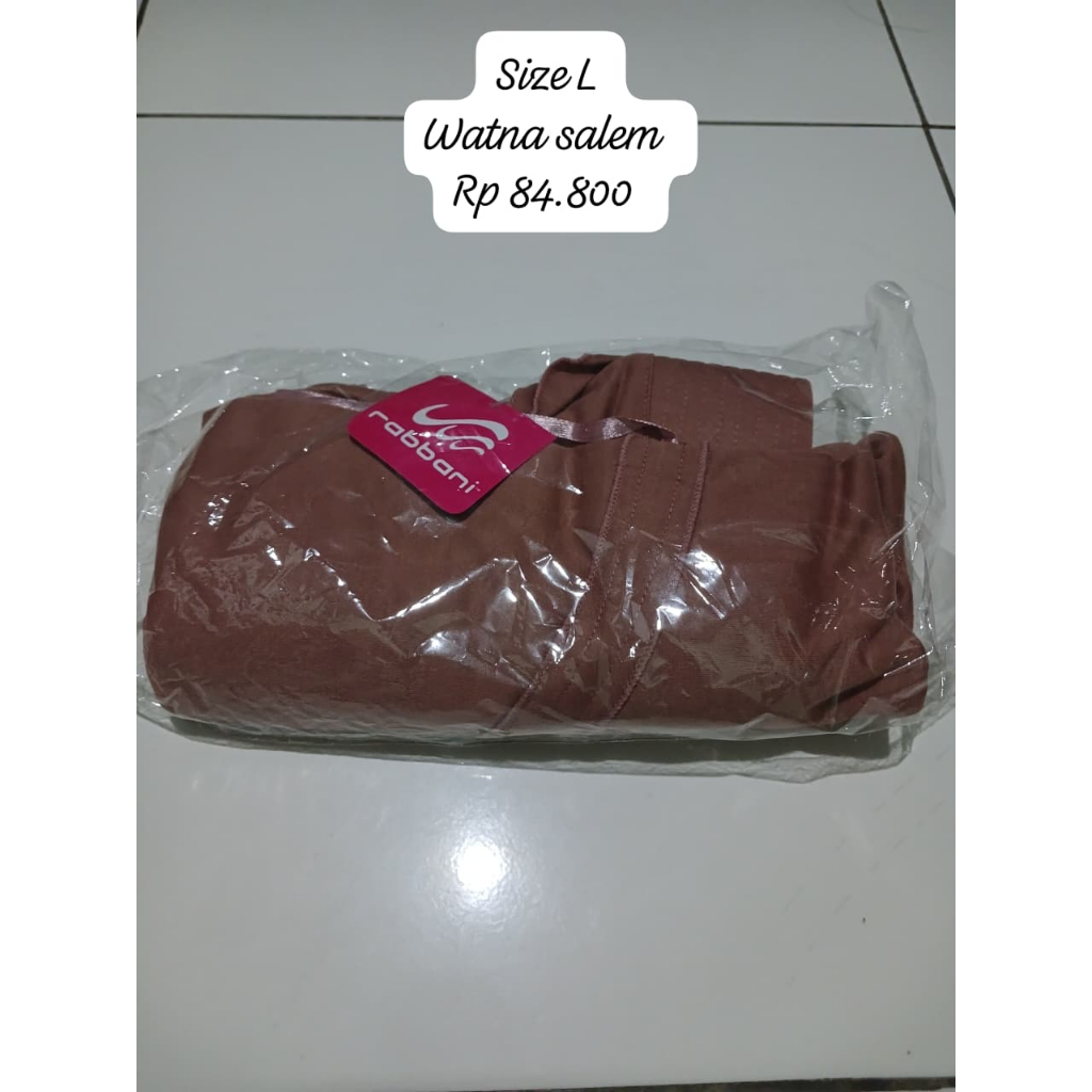 Rabbani Kerudung Instan warna salem