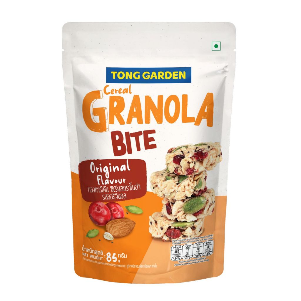 Tong Garden - Granola Bite Original 85gr / Sereal Granola Rasa Original
