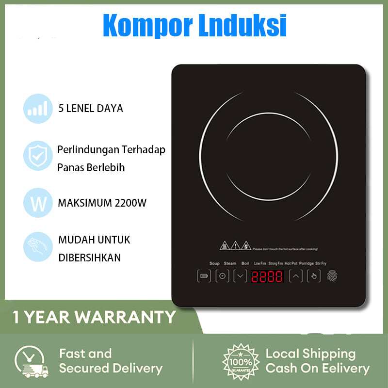 Aera Techli Kompor Induksi 2200W Hemat Listrik