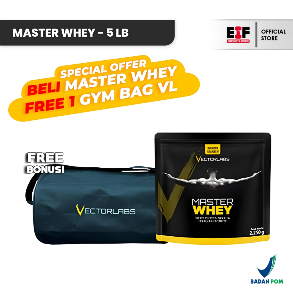 VECTORLABS Master Whey 5 Lbs / 2.259 Gram - Whey Protein Concentrade