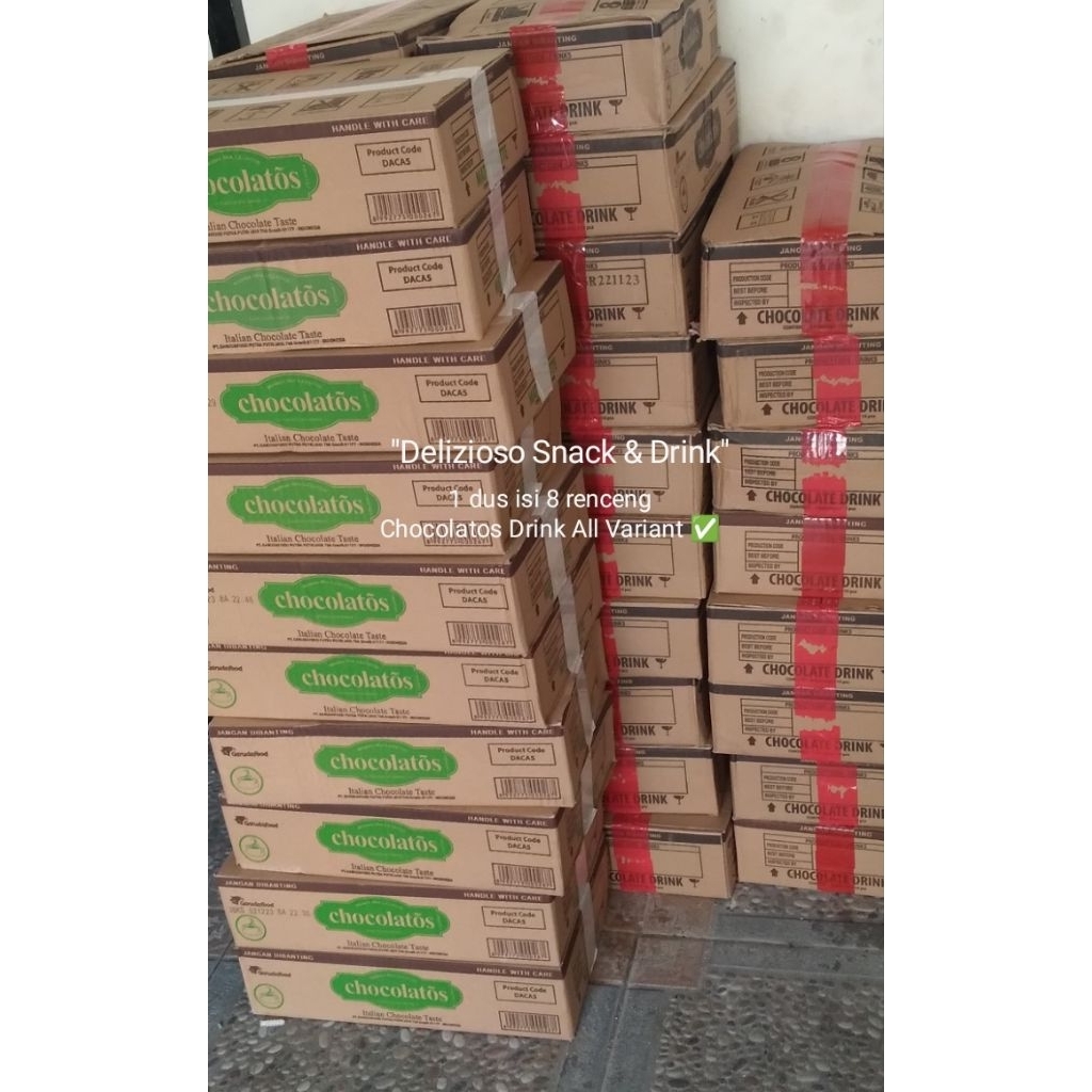 Chocolatos Drink 1 dus isi 8 renceng