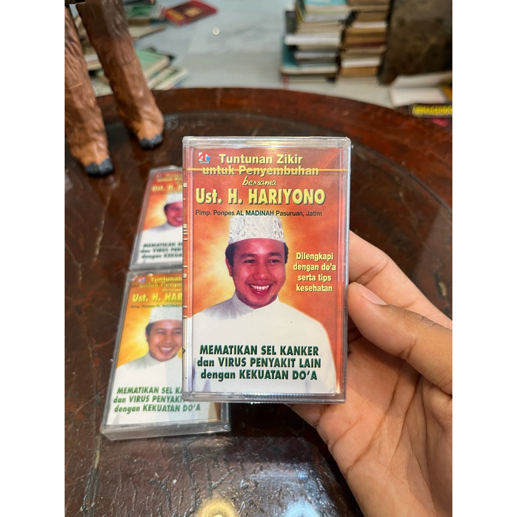 Kaset Ustadz Hariyono Tuntunan Zikir Mematikan Sel Kanker dan Virus Penyakit Lain dengan Kekuatan Do