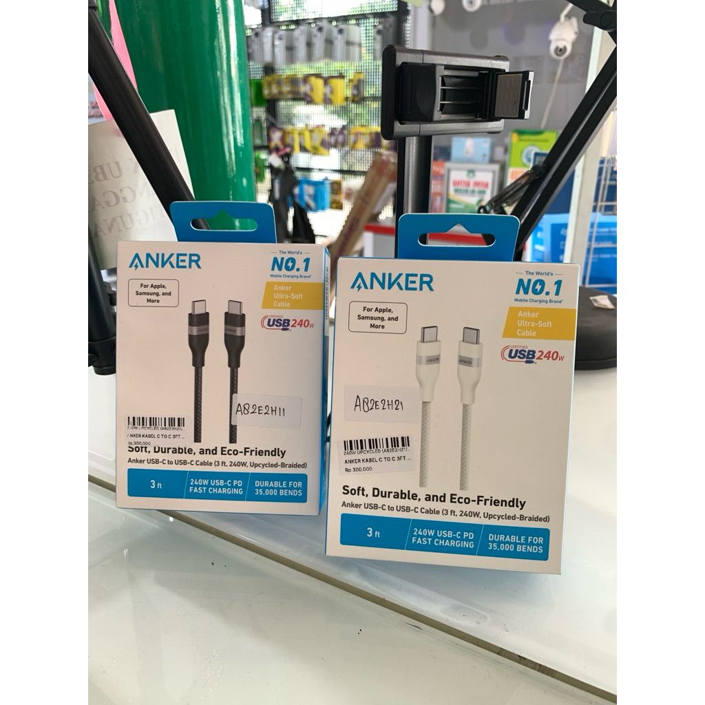 ANKER KABEL DATA USB-C TO USB-C FOR IPHONE SAMSUNG DLL