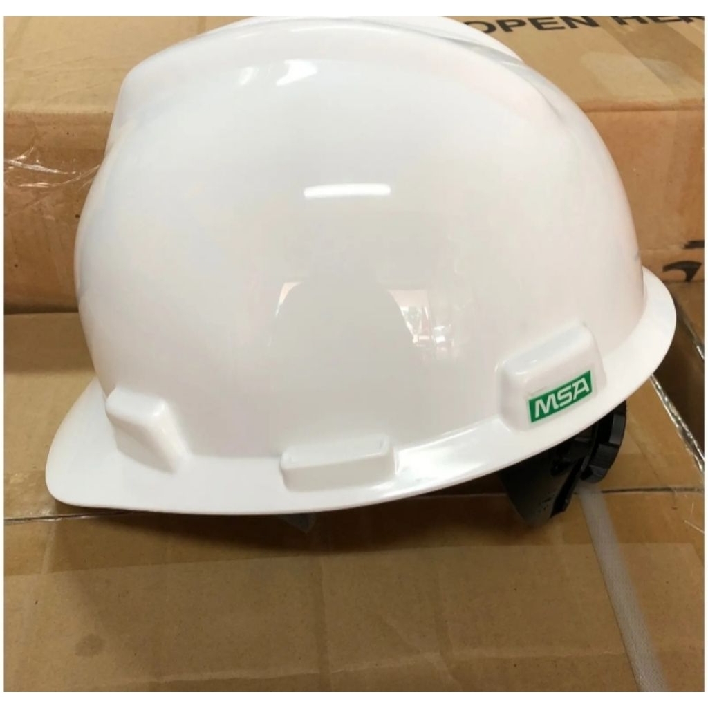 Helm MSA V-GARD + Fashtrack / Helm Safety MSA V-Gard+ Fashtrack Original