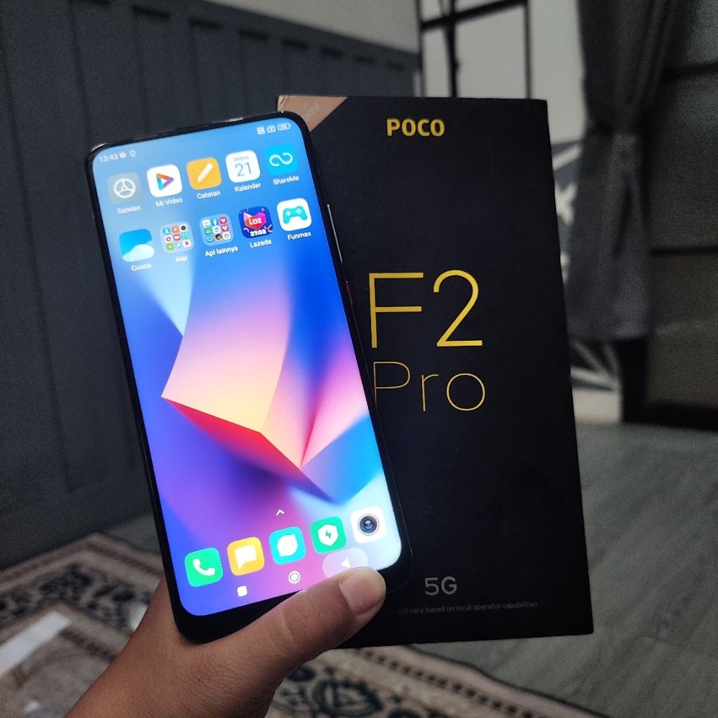 poco f3 pro 5g 8/256gb gantian lcd siap pakai
