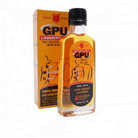 MINYAK URUT GPU CAP LANG 60ML