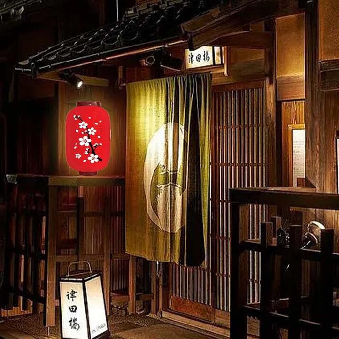 rsob- Lampion Gantung Jepang Tahan Air Lampion Kain Gantung Outdoor Lampion Murah/Putih