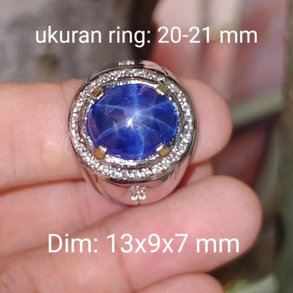 BATU BLUE SAFIR PANCAR STAR 6 SUPER BENING JENIS CATAM TERBAIK cek batu lainnya yaman api wulung opa