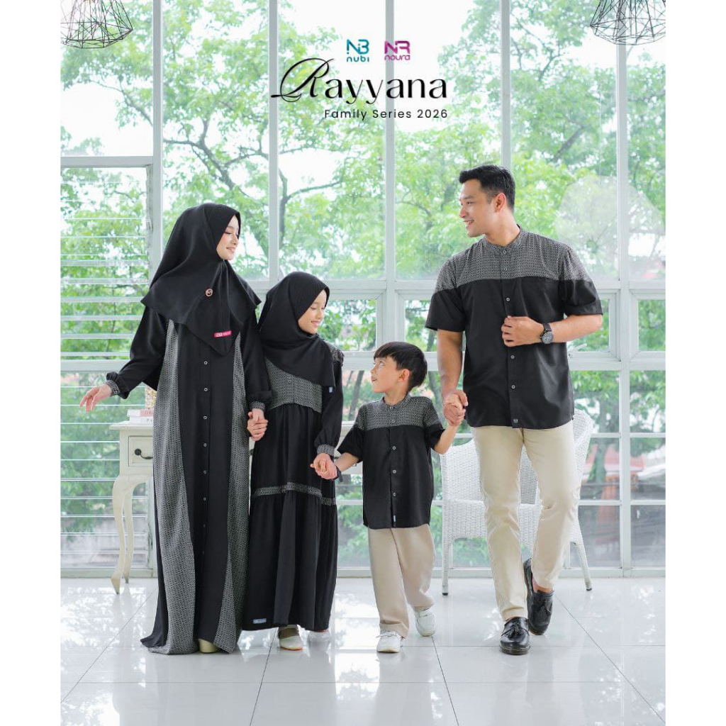 NEW SARIMBIT RAYYANA FAMILY SERIES 2026 BY NUBI (HITAM)