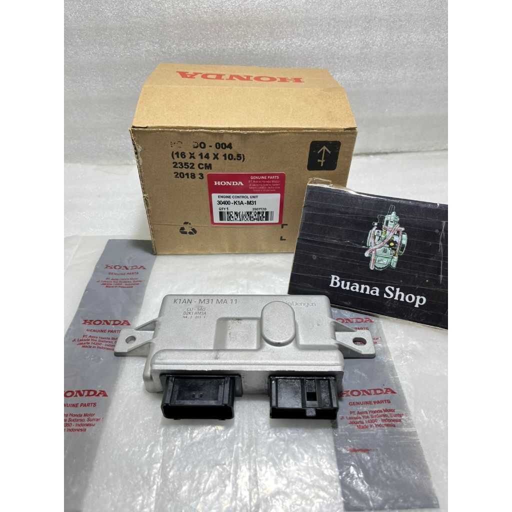 ECM ECU HONDA NEW BEAT DELUXE LED KEYLSS & NON KEYLSS ORIGINAL