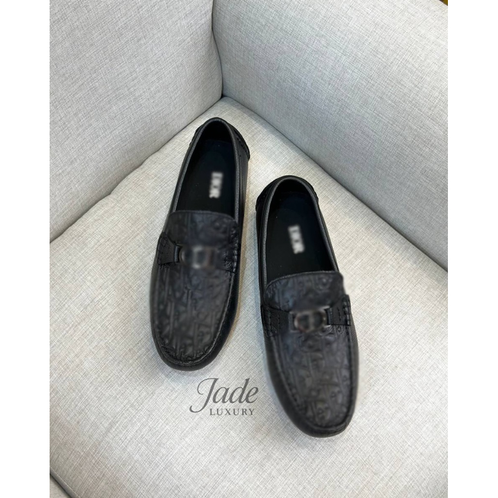 Sepatu Pria D Odeon Loafer Full Black