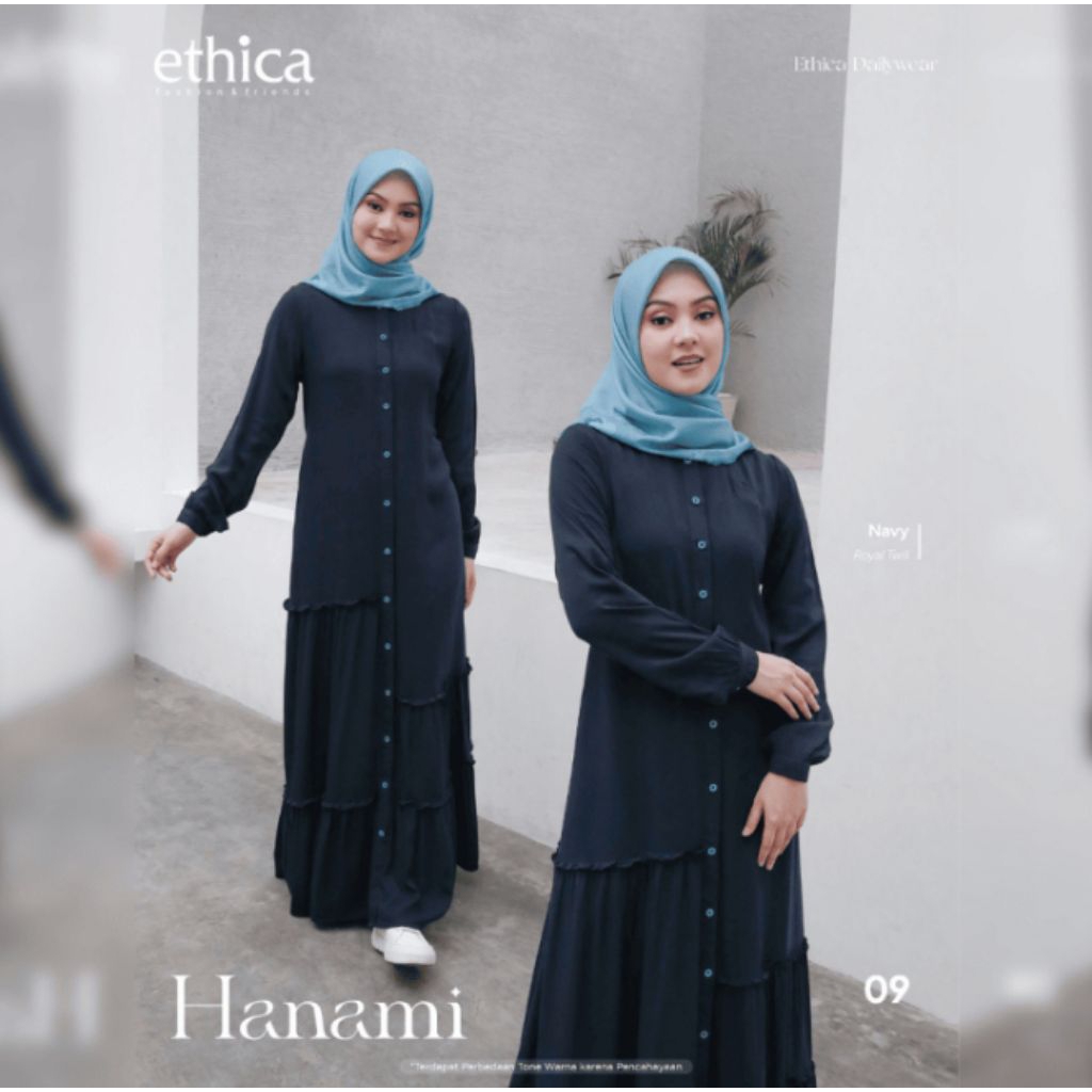 HANAMI 09 NAVY BY ETHICA