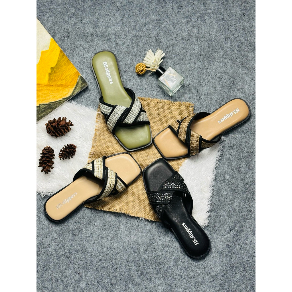 Sandal selop wanita kekinian wanita