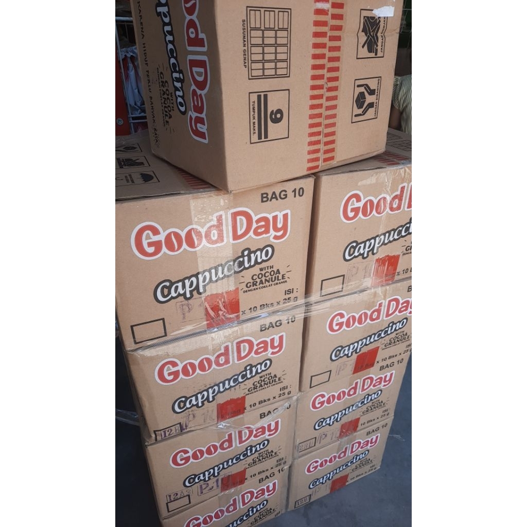 1 KARTON GOODAY CAPUCINO [ 12 renceng ]