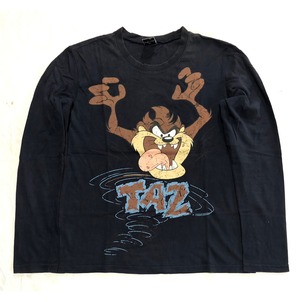 KAOS LONGSLEVEE LOONEY TUNES TAZ-MANIA 09s SECOND ORIGINAL
