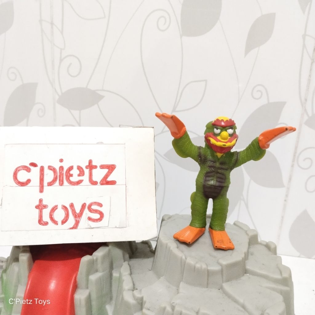 Figure Burger King Creepy Classics Willy the Swamp Monster - The Simpsons Movie (Second/Preloved)