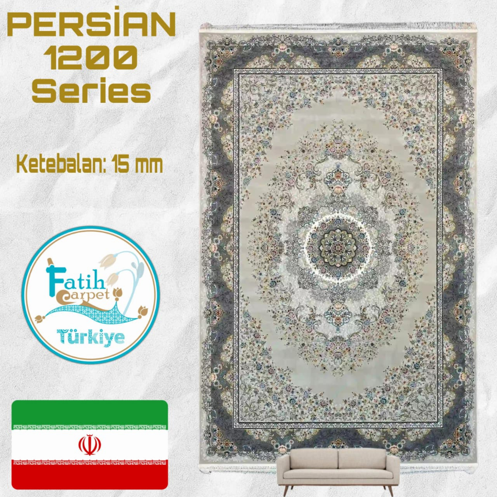 Karpet Premium Klasik Import Iran Reeds 1200 -I26