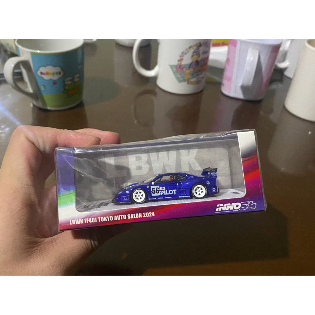 Inno64 LBWK F40 Tokyo Auto Salon 2024 PILOT Biru