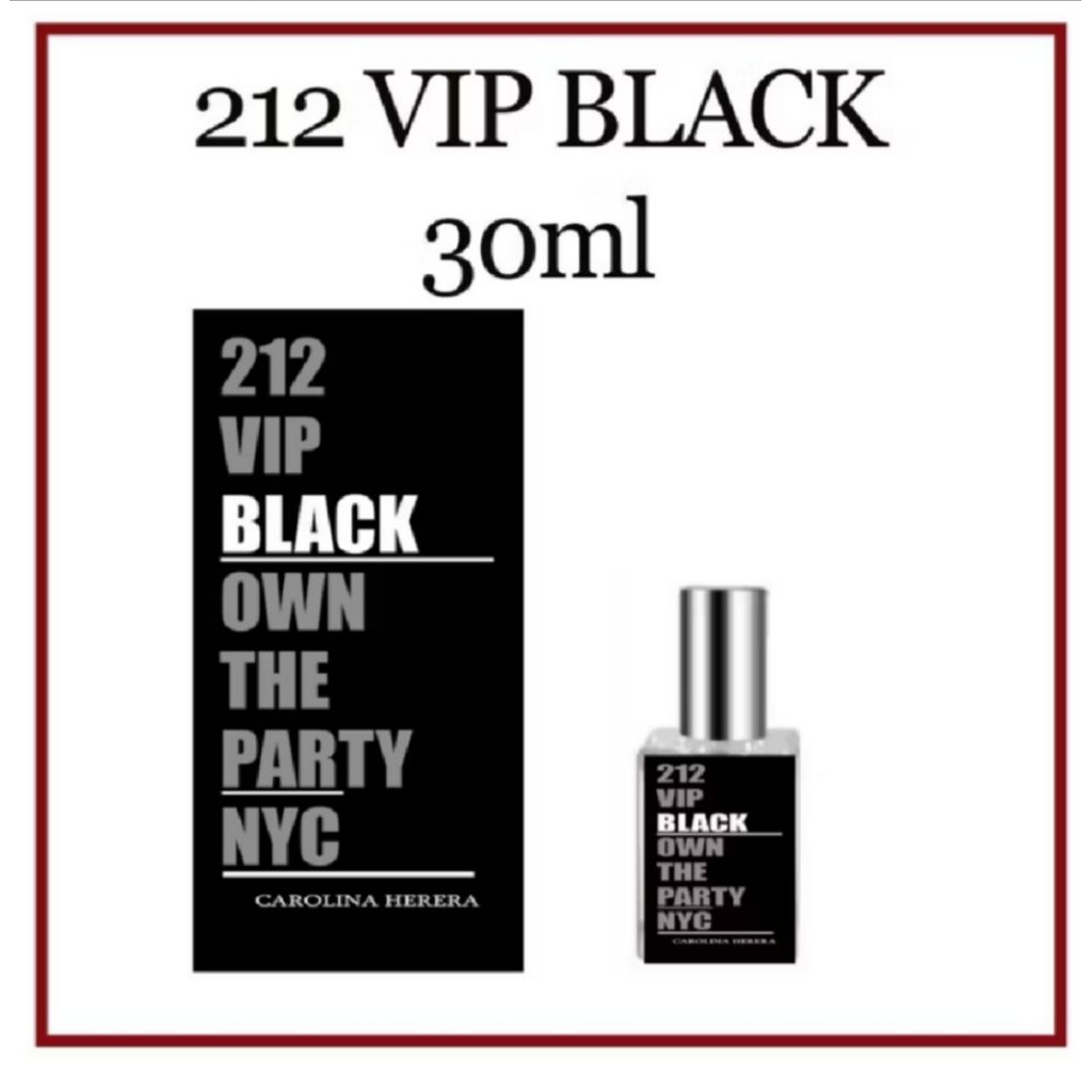 PARFUM PRIA 212 VIP MEN BLACK - PREMIUM 60ML - 30ML