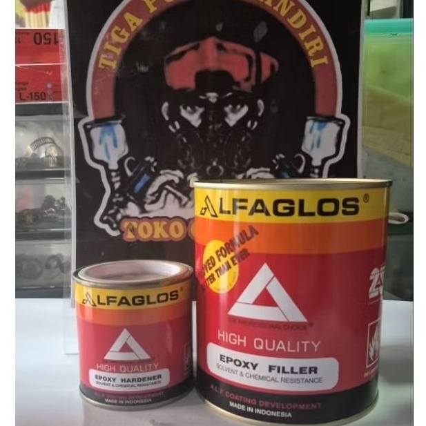 Alfaglos Epoxy Filler dan Hardener
