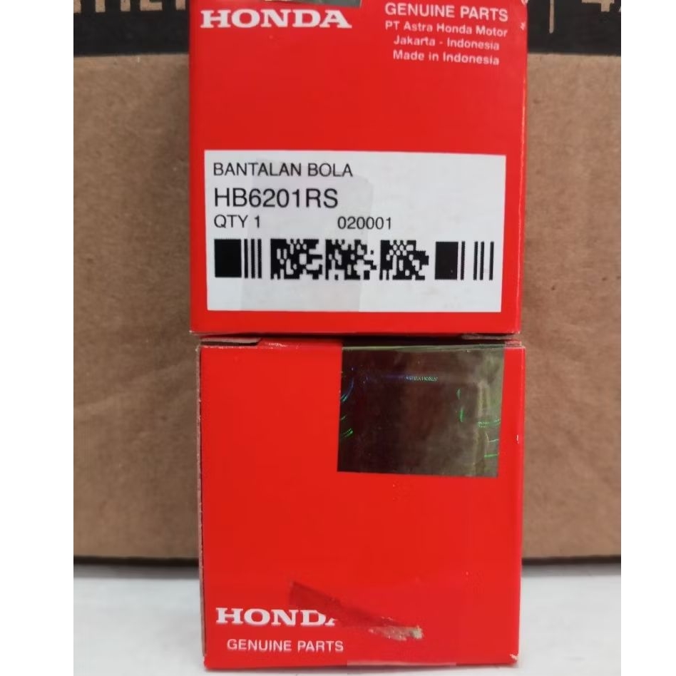 Laher Bearing Roda Depan 6201 Beat karbu Beat fi Scoopy Supra X 125 Revo Vario 110 Vario 125 Vario 1