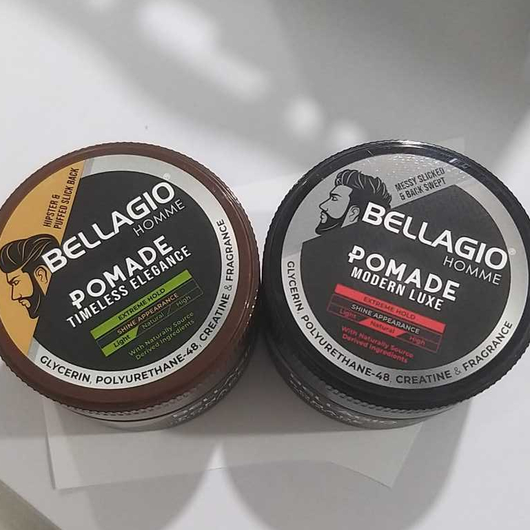 -CLAIRY- BELLAGIO HOMME POMADE TIMELESS ELEGANCE | MODERN LUXE 80g