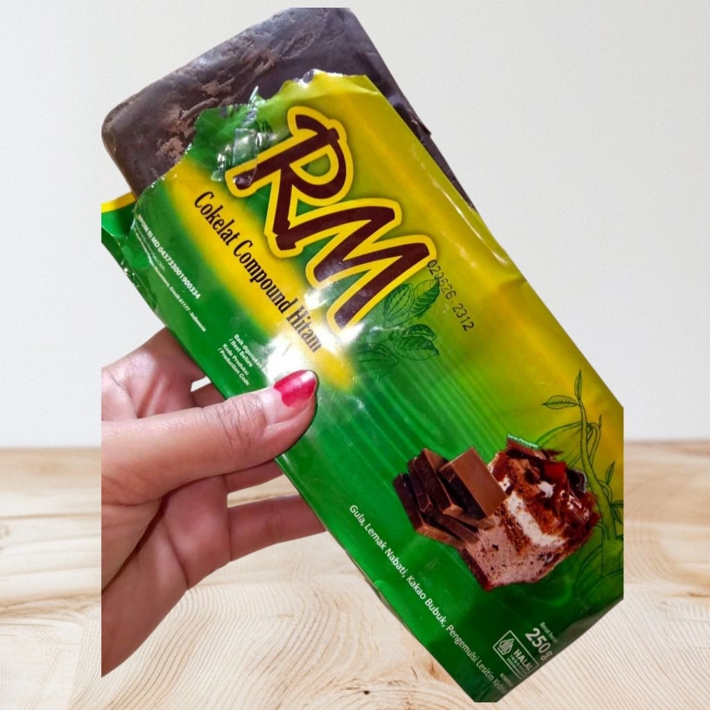 coklat batang RM bahan pelengkap kue dark compound coklat