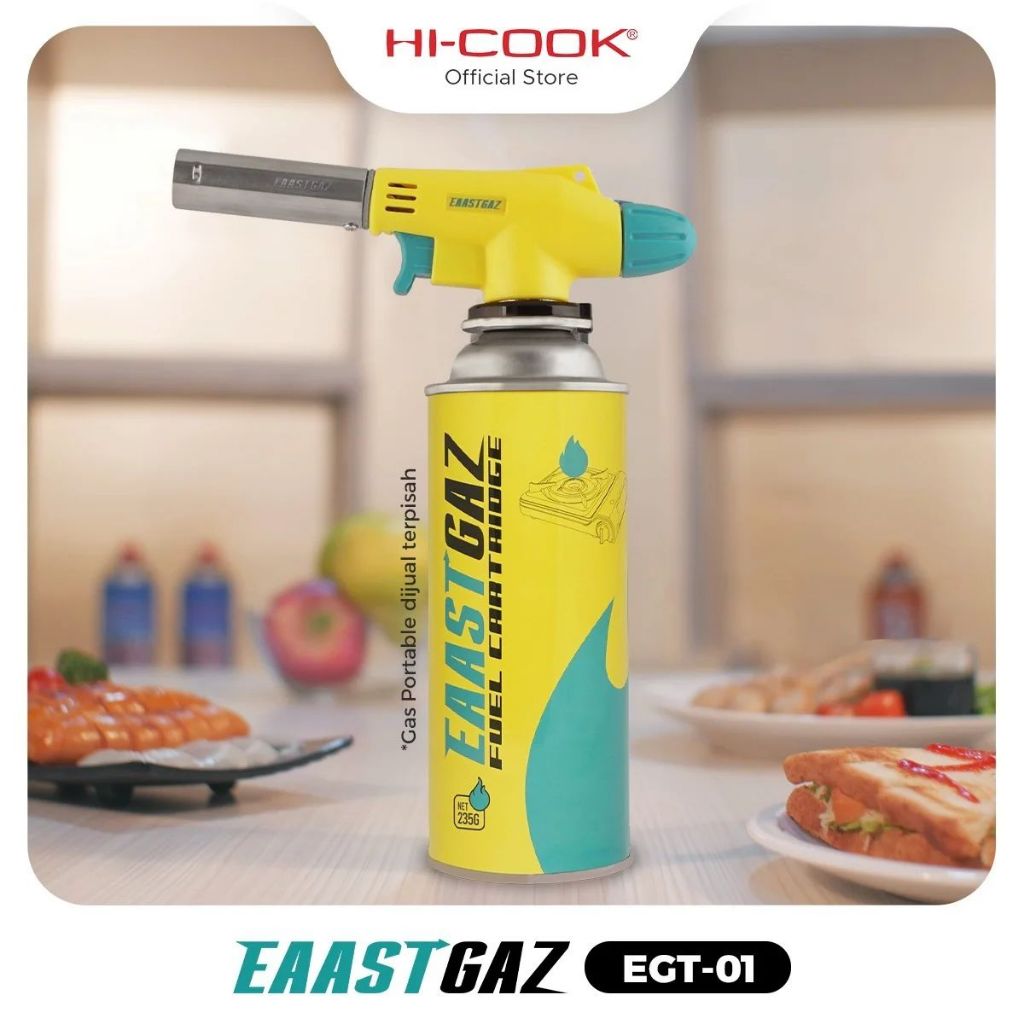 Gas Torch Multifungsi EGT-01 EaastGaz Piezo Otomatis