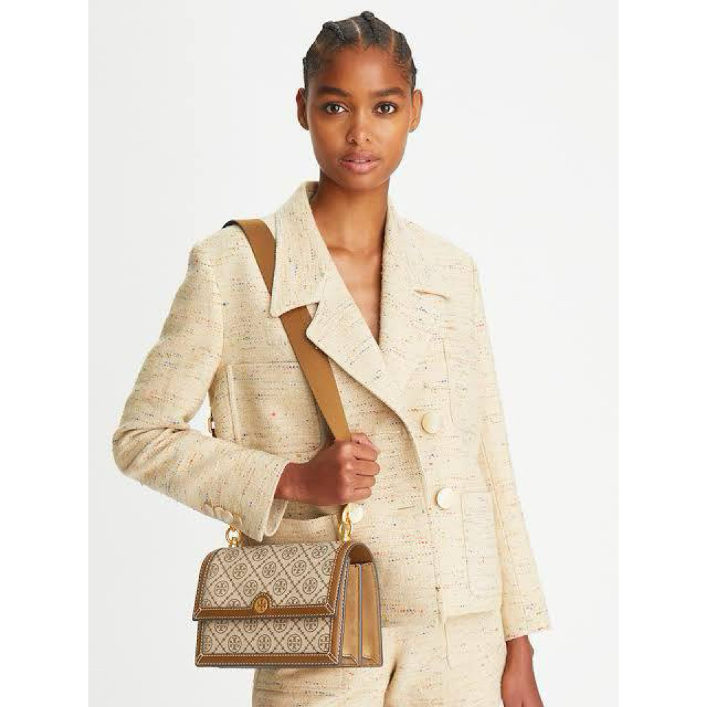 New ToryBurch T Monogram Jacquard