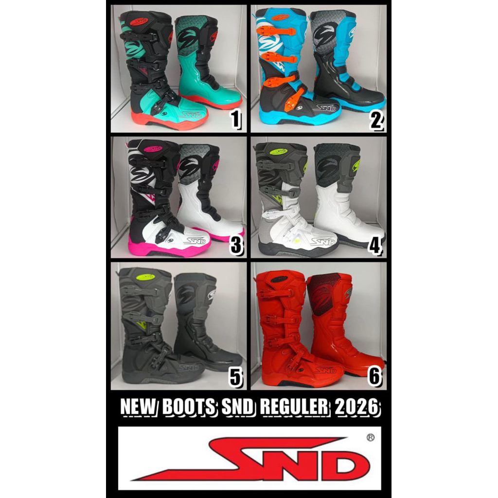 Sepatu Cross Trail SND SEPATU CROSS MERK SND SEPATU SND NEW 2022 SEPATU CROSS/TRAIL/RACE/SUPERMOTO