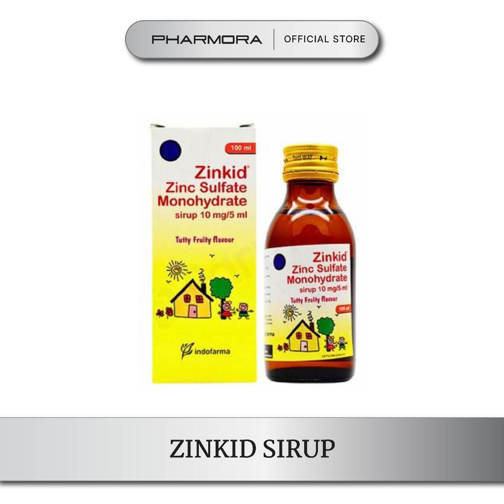 Zinkid Sirup 100 ML | Pertolongan Diare Anak