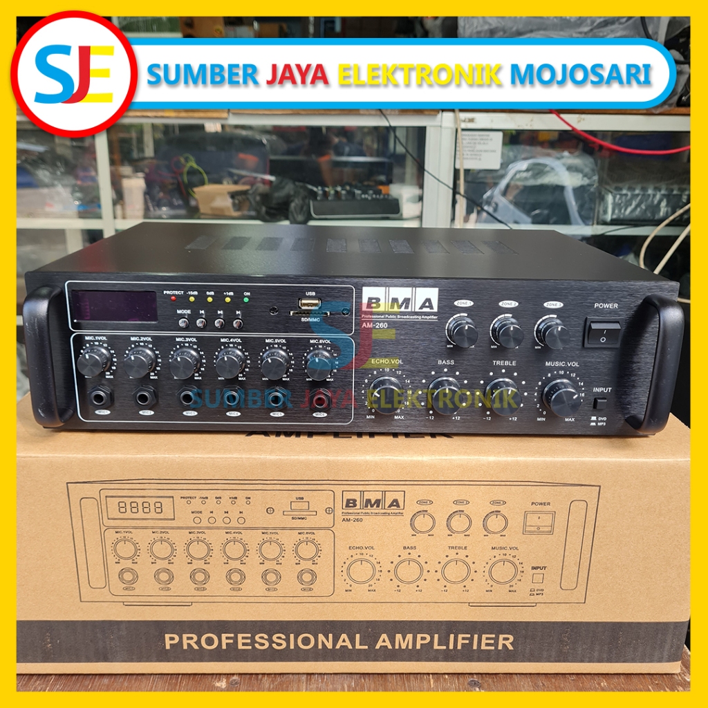 Power Amplifier BMA AM 260 / Power Ampli BMA AM260