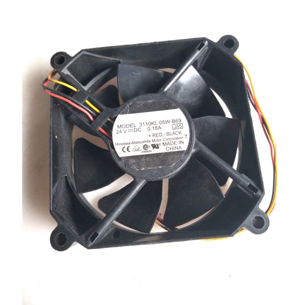 Fan Dc Brushless NMB 24v 0.18A 8x8x2.5cm Rpm3400