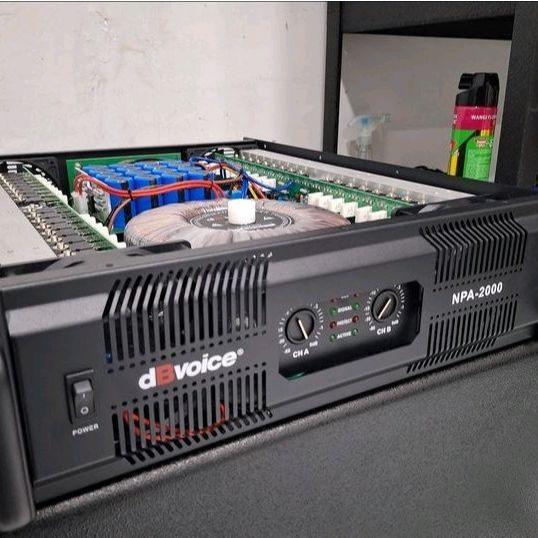 Power dBvoice NPA 2000 / NPA2000 – Class GB Original Power Amplifier dB Voice