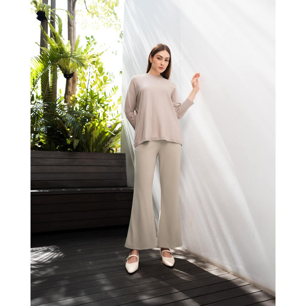 Heaven Lights - Lora Flare Pants - Celana Panjang Cutbray Wanita Muslim
