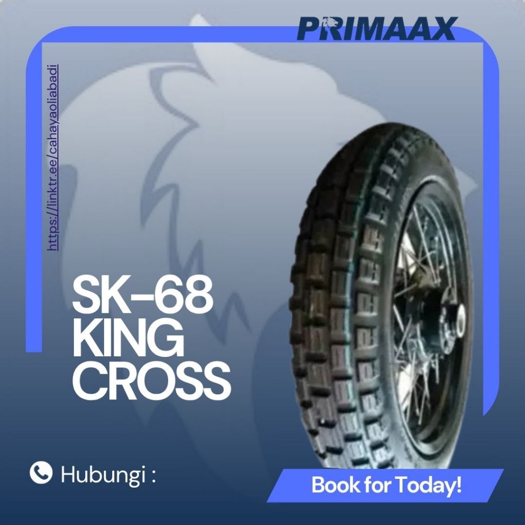BAN PRIMAAX TUBETYPE (NON TUBLES) SK 68 KING CROSS SEMI TRAIL RING 17/18/21