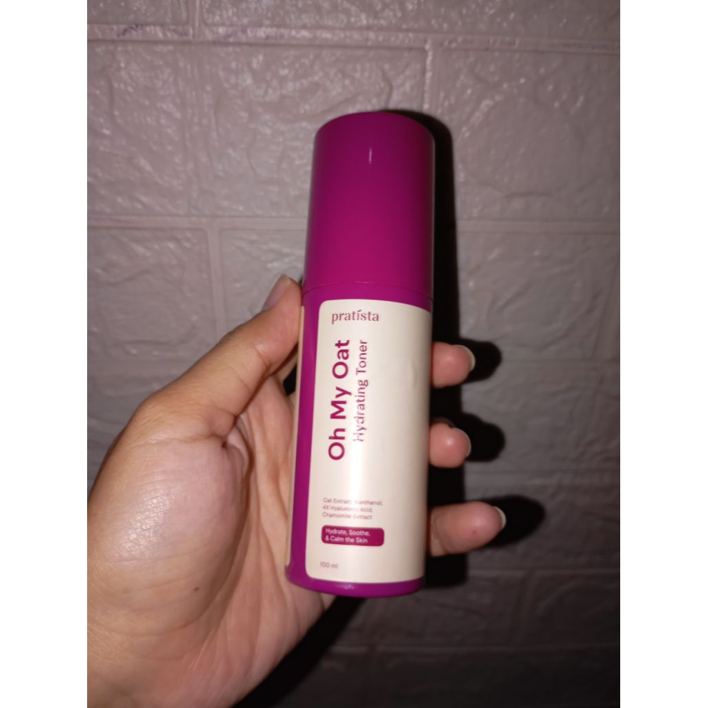 Oh my oat haydrating toner pratista