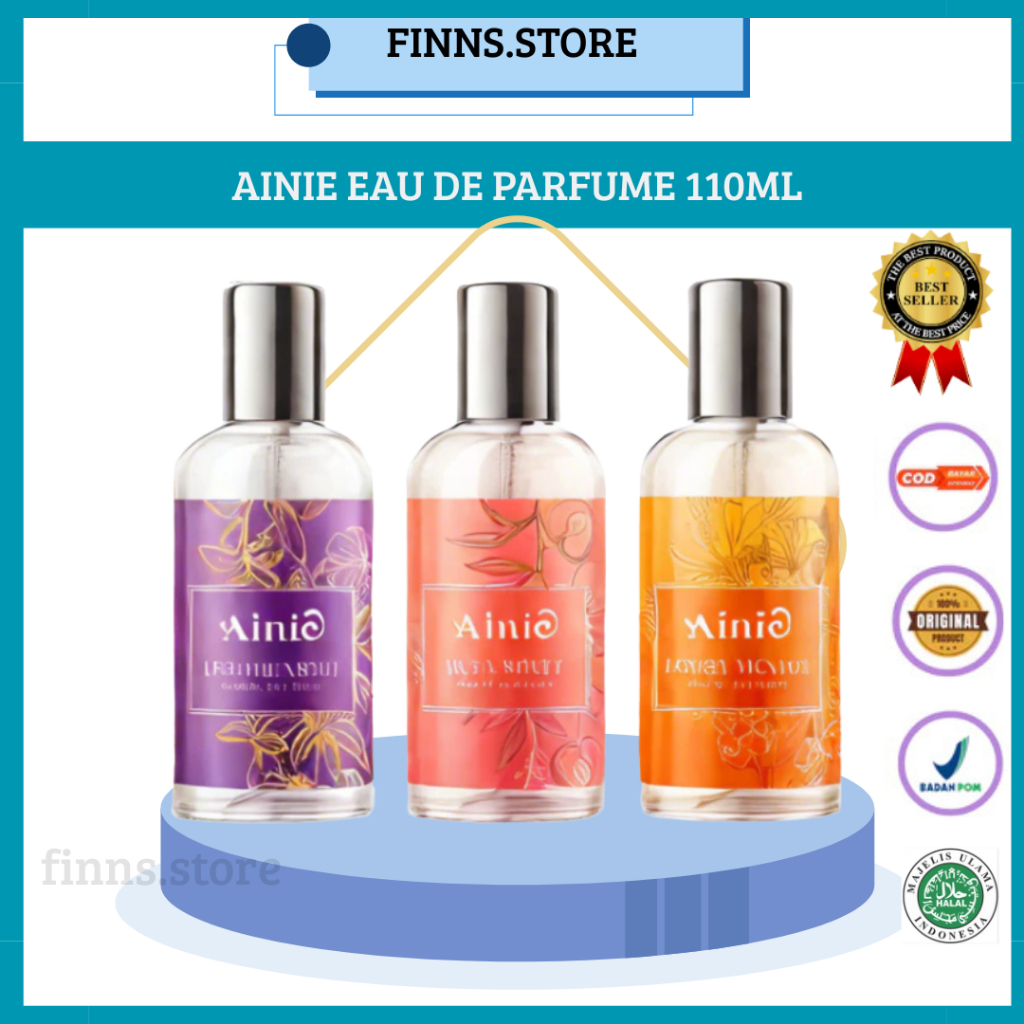 Ainie Parfume Eau De Parfume Ainie Parfume Wanita Tahan Lama Ukuran 110ML