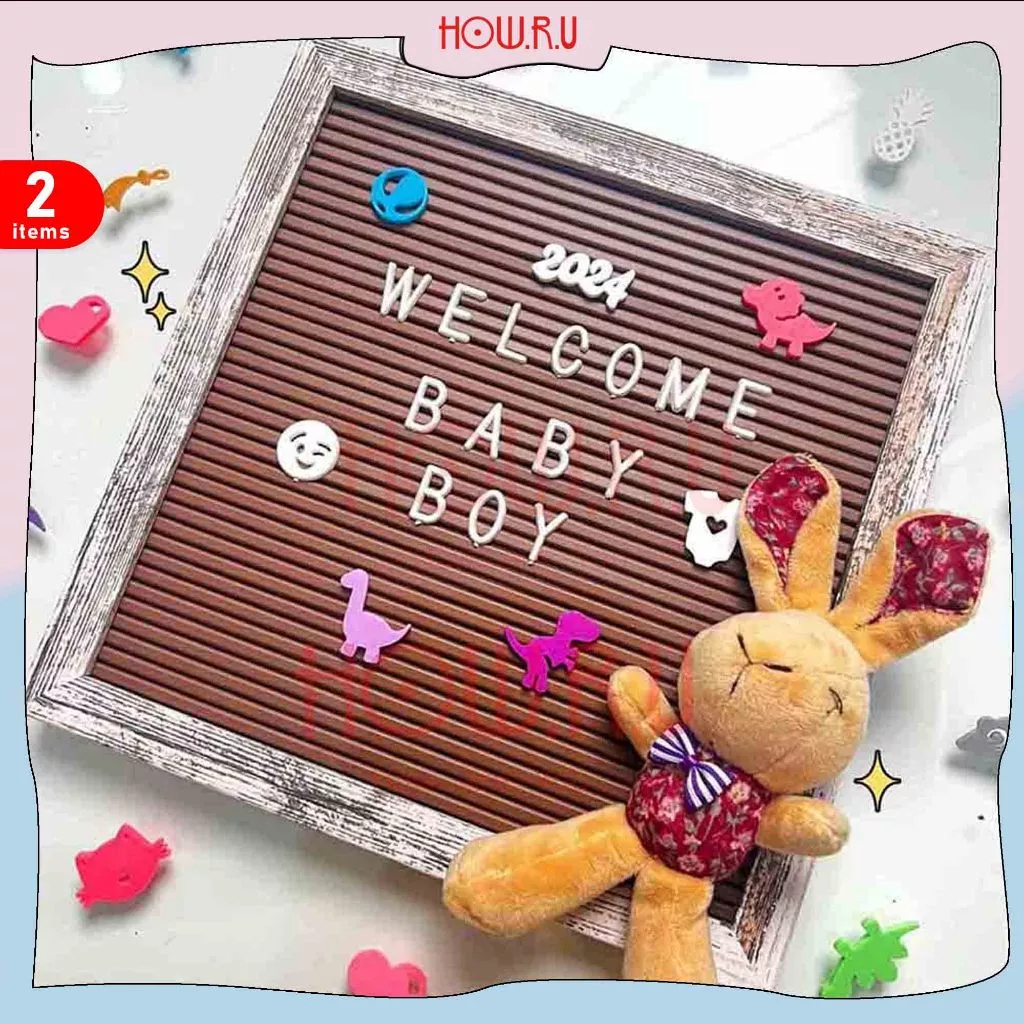 HOW.R.U-Letter Board 30x30 cm