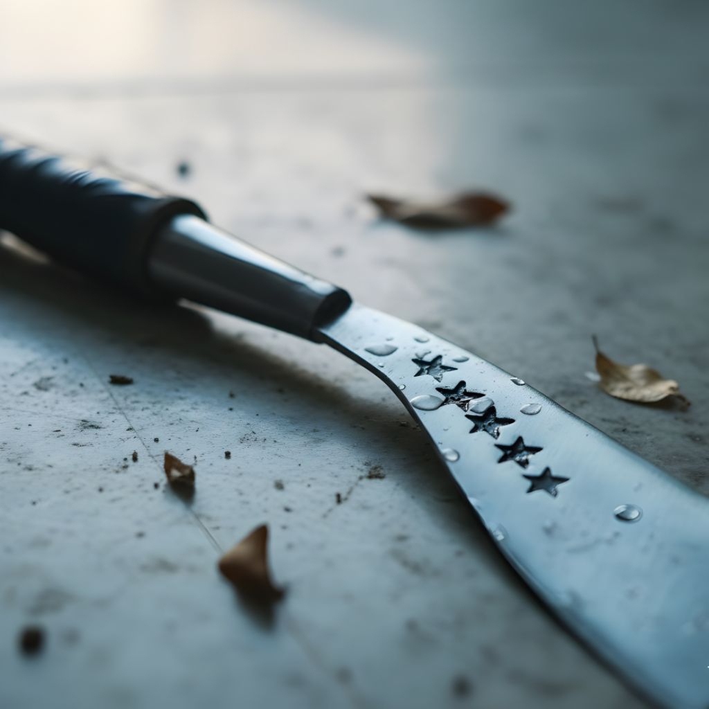 alat berkebun pemangkas arit rumput ori bintang lima khas madura