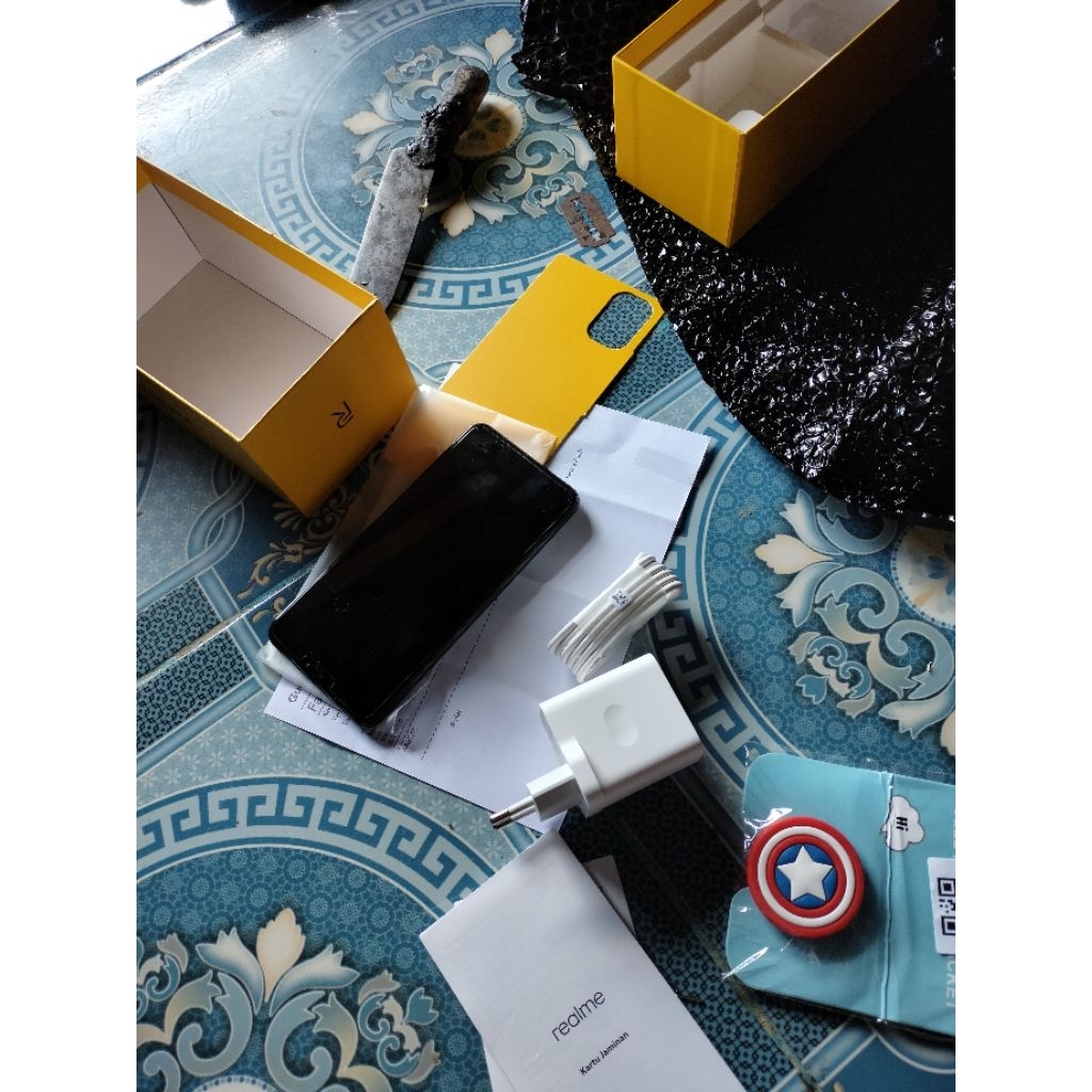 second Realme 7i Ram 8GB ROM 128GB No Minus. ORIGINAL