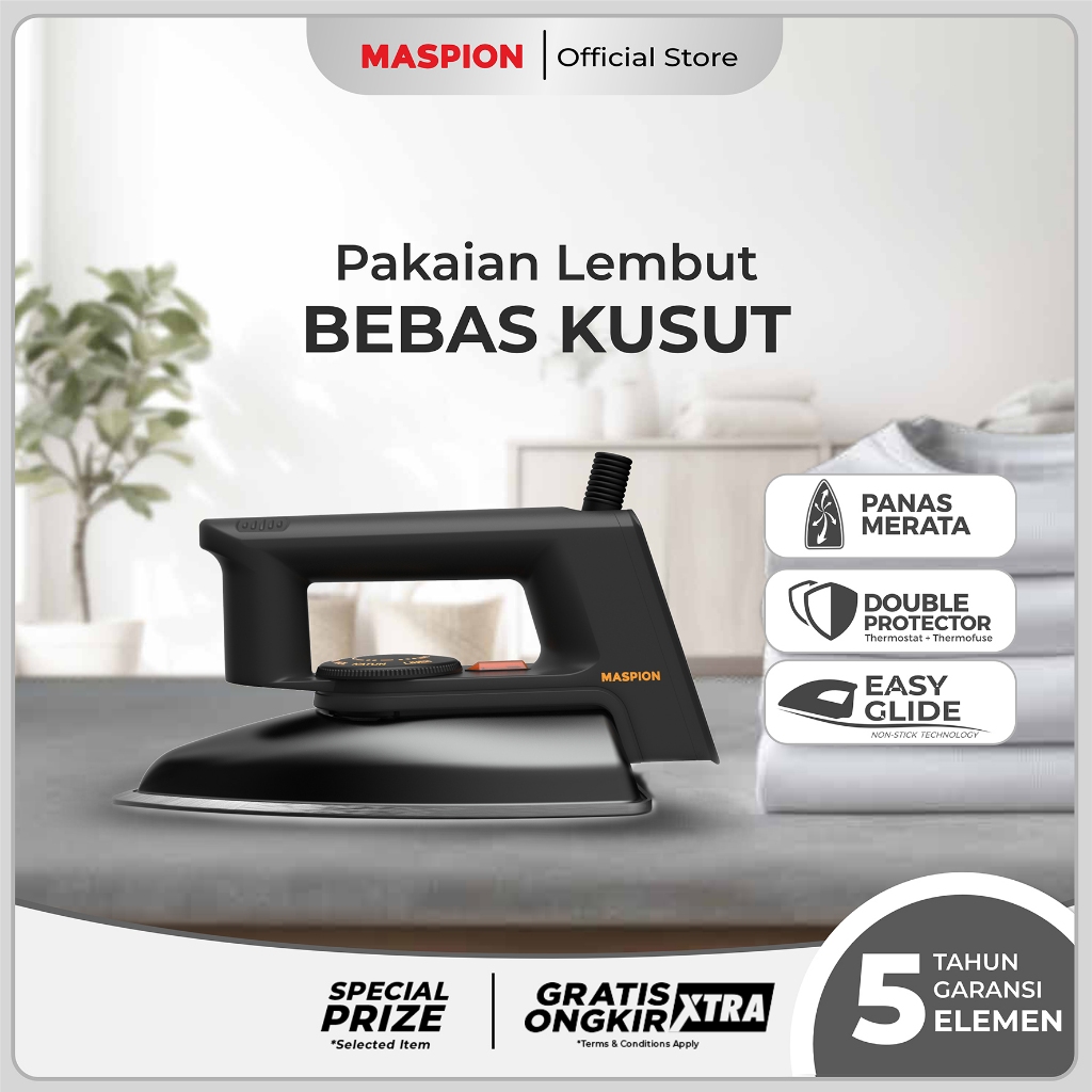 Maspion Setrika Automatic Iron EX-1010 BB