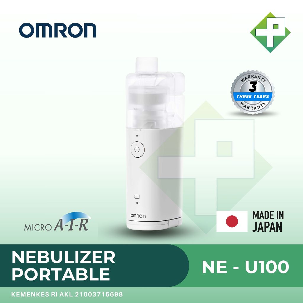 Omron - Portable Mesh Nebulizer NE-U100 | Nebulizer Portable | PENTALOGY