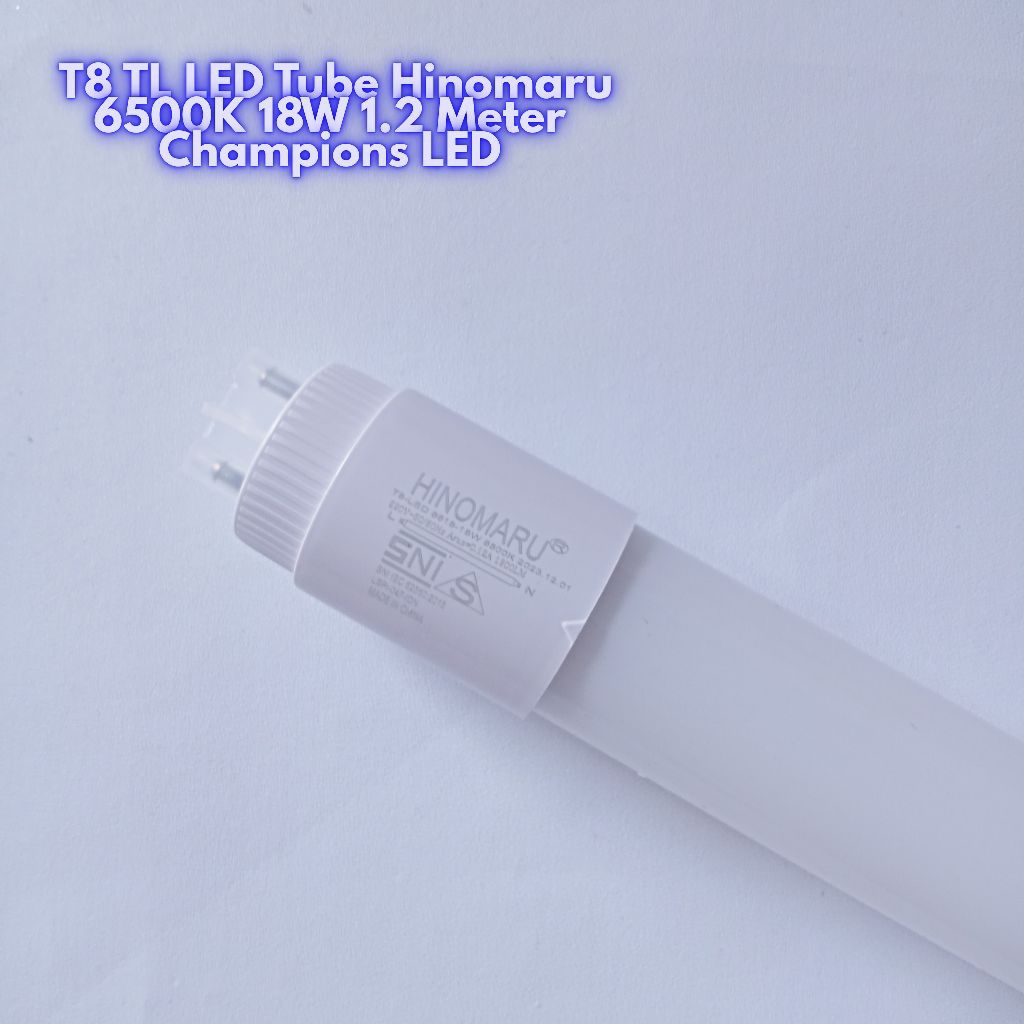 Lampu TL T8 LED Tube Hinomaru 18W 220V 120cm
