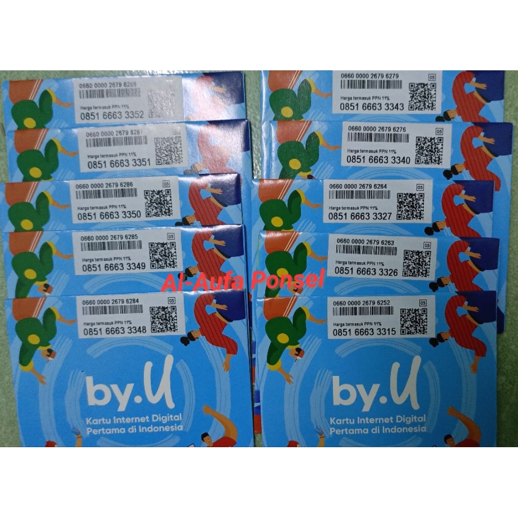 Kartu Perdana Telkomsel Byu Cantik