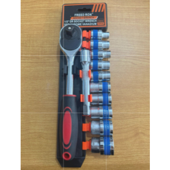 FREED Kunci SOK SET 12 PCS / Socket Set Chrome Vanadium 12 PCS FREED
